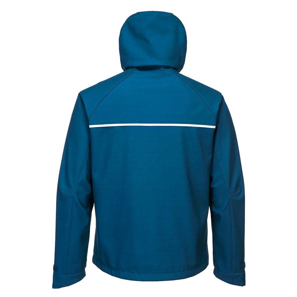 Portwest DX474 DX4 Softshell Jacket Blue Back