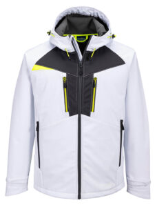 Portwest DX474 DX4 Softshell Jacket - White - Front