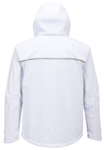 Portwest DX474 DX4 Softshell Jacket - White - Rear