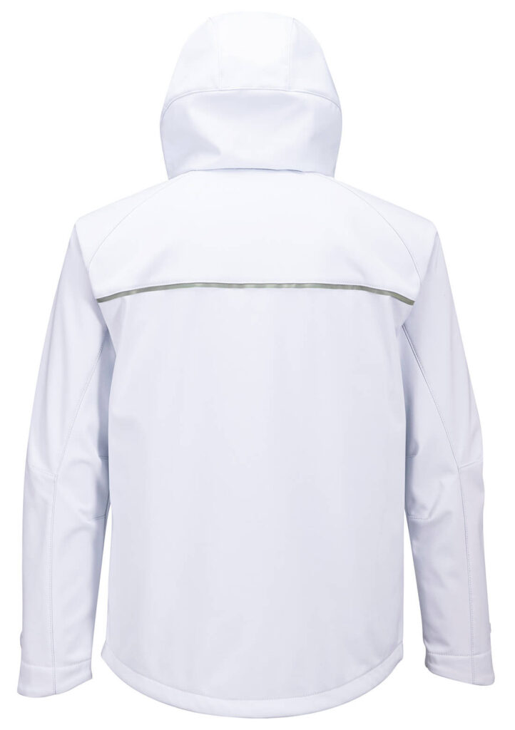 Portwest DX474 DX4 Softshell Jacket - White - Rear