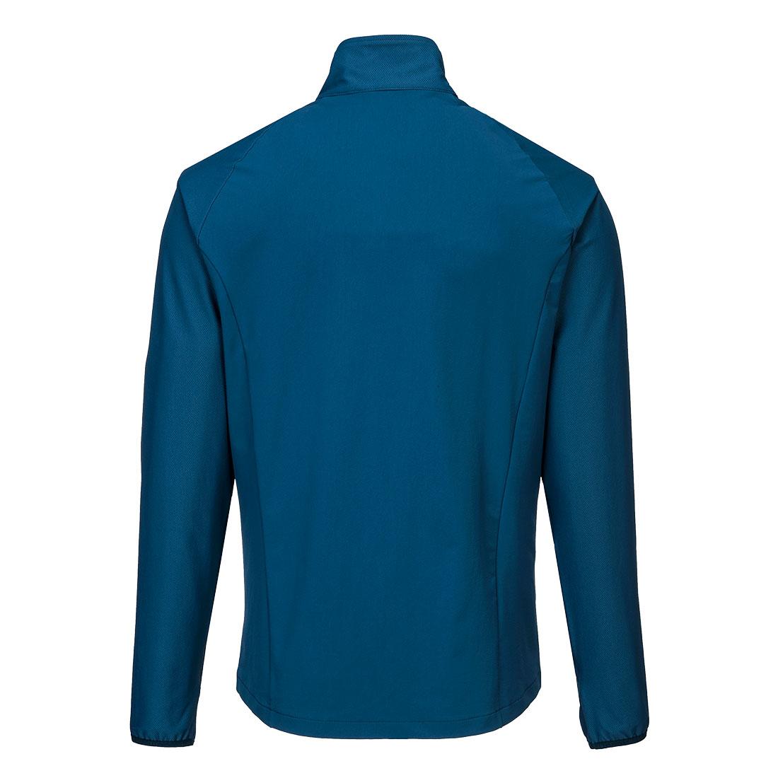 Portwest DX480 DX4 Zip Base Layer Blue Back