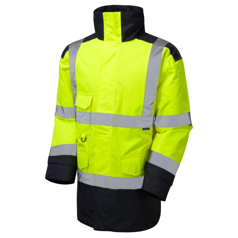 Tawstock Anorak Jacket Yellow Front