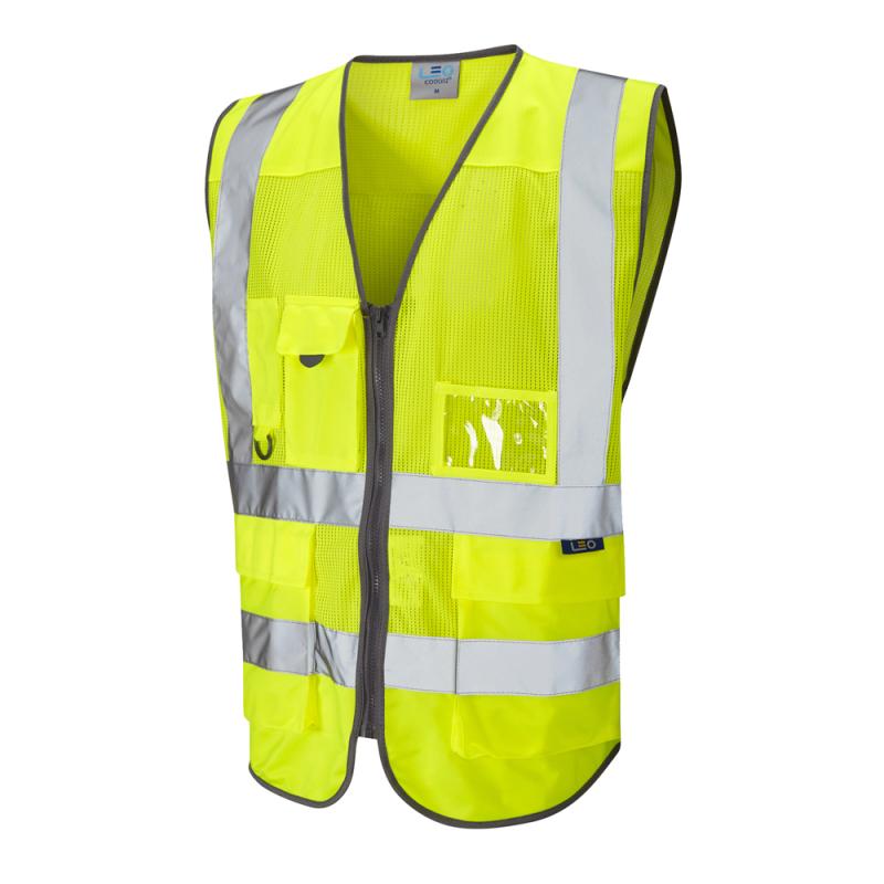 LEO Cobbaton Vest - Hi Vis Mesh Vest