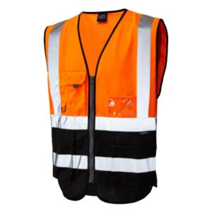 Hi Vis Vest with pockets - LEO Lynton vest