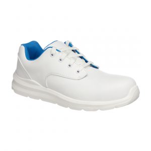 Portwest FD61 white safety shoe - white safety trainers