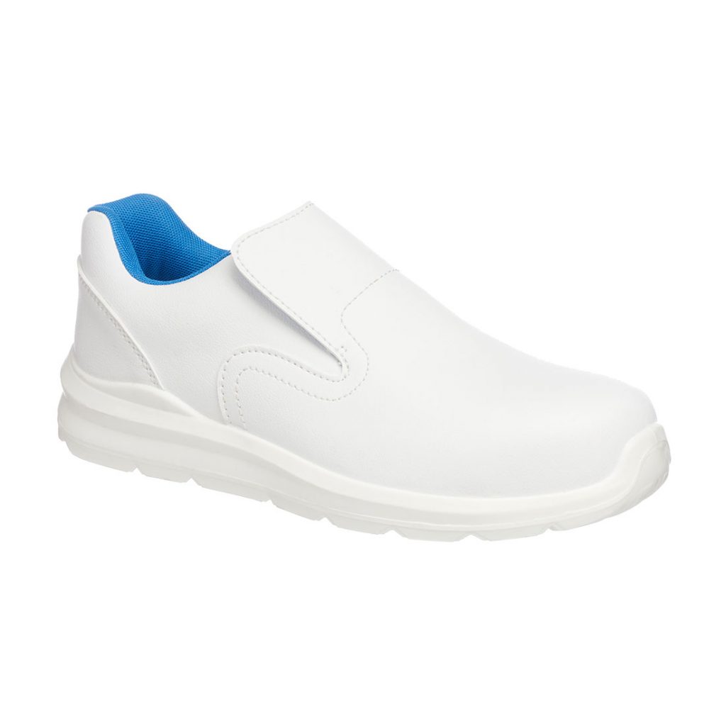 FD62 Portwest Metal Free Safety Shoe Slip on White