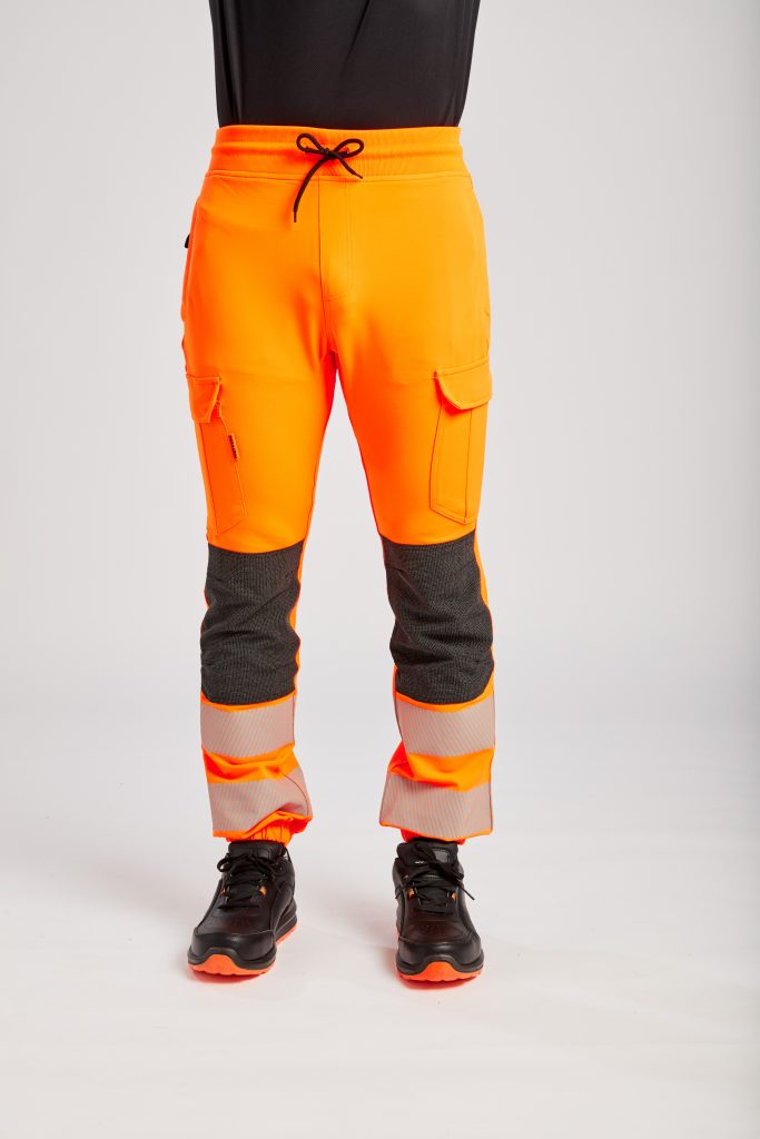 Portwest KX346 KX3 Hi Vis Flexi Class 2 Jogger - Orange hi vis workwear joggers