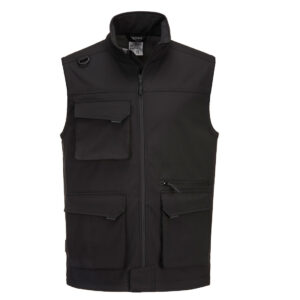 KX363 Portwest Gilet Black - workwear gilet