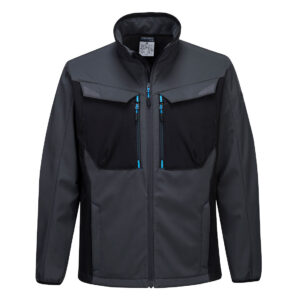 T750 WX3 Softshell Jacket Grey - workwear softshell jacket