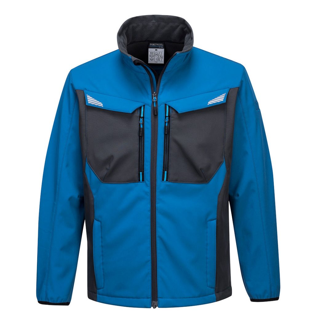 T750 Blue Softshell Jacket