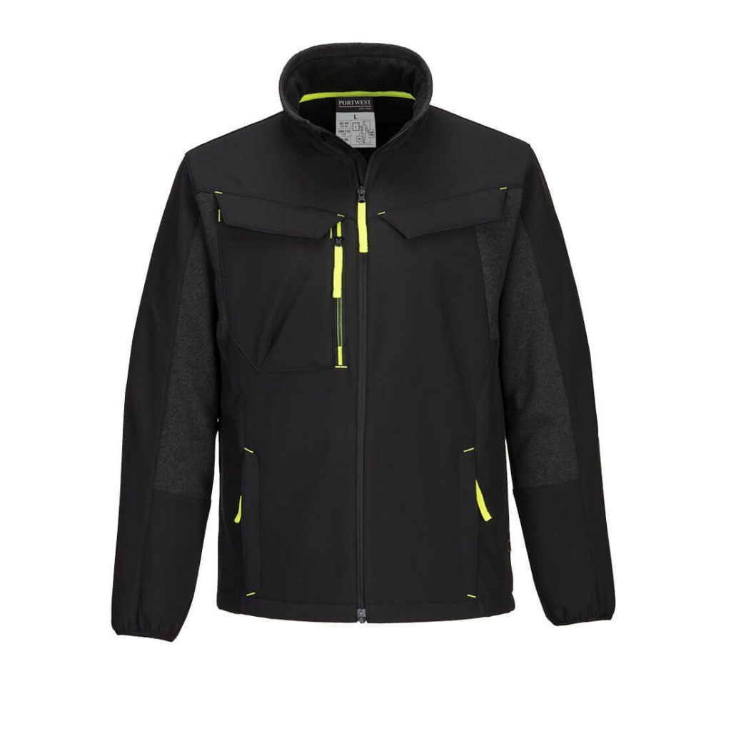 T753 Portwest Eco Hybrid Softshell Jacket black