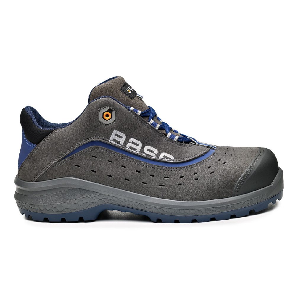 BASE Be-Light Safety Footwear Grey Automotive and Logistics - men's safety trainers