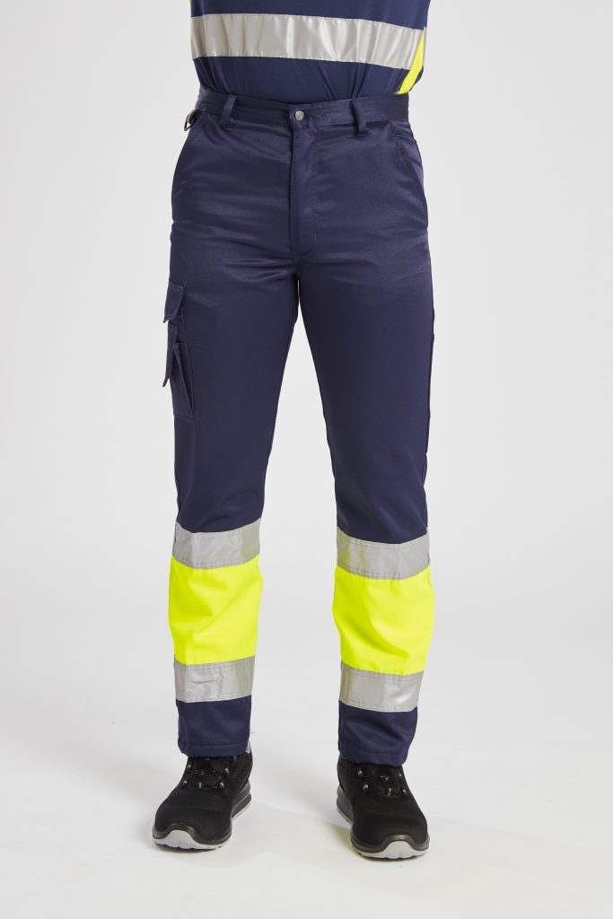 Portwest L049 Hi-Vis Lightweight Contrast Class 1 Service Trouser - Navy service trouser