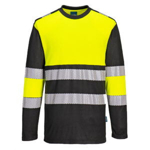 Portwest PW312 PW3 Hi-Vis Cotton Comfort Class 1 T-Shirt Yellow