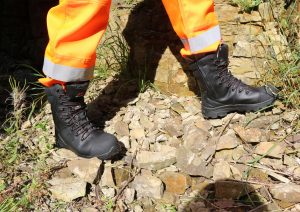 Rockfall Monzonite Boots Action Shots