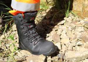 Rock Fall RF540 Monzonite High Leg Internal Metatarsal Waterproof Safety Boot with Side Zip OAKEYS Safety Ltd