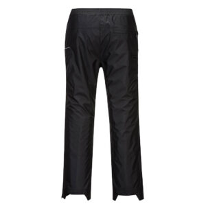 Portwest T604 PW3 Rain Trouser Black Rear