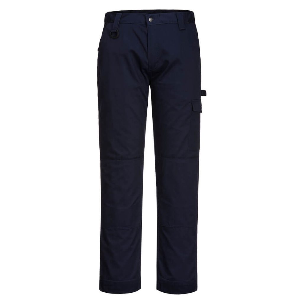 Portwest CD884 Super Work Trouser - Cheap Work Trousers - Navy Front