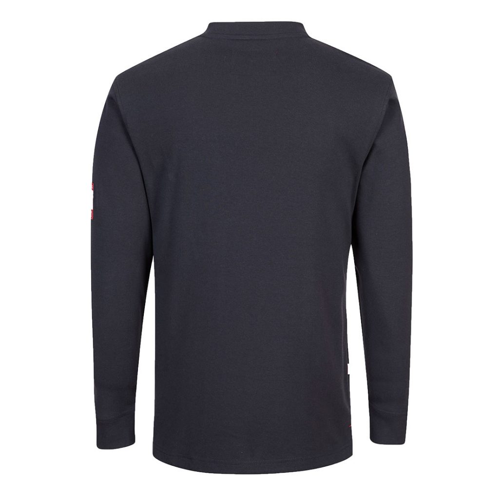 Portwest FR32 FR Anti-Static Henley - Navy Back