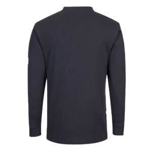 Portwest FR32 FR Anti-Static Henley - Navy Back