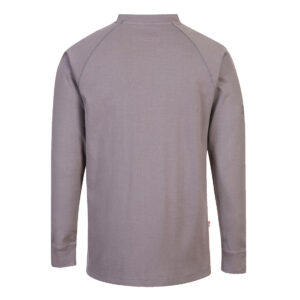 Portwest FR33 FR Anti-Static Crew Neck - Grey Back