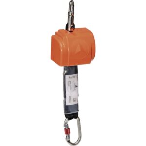 Delta Plus MINIBLOC AN102 2.5m Retractable Fall Arrest Lanyard in Orange