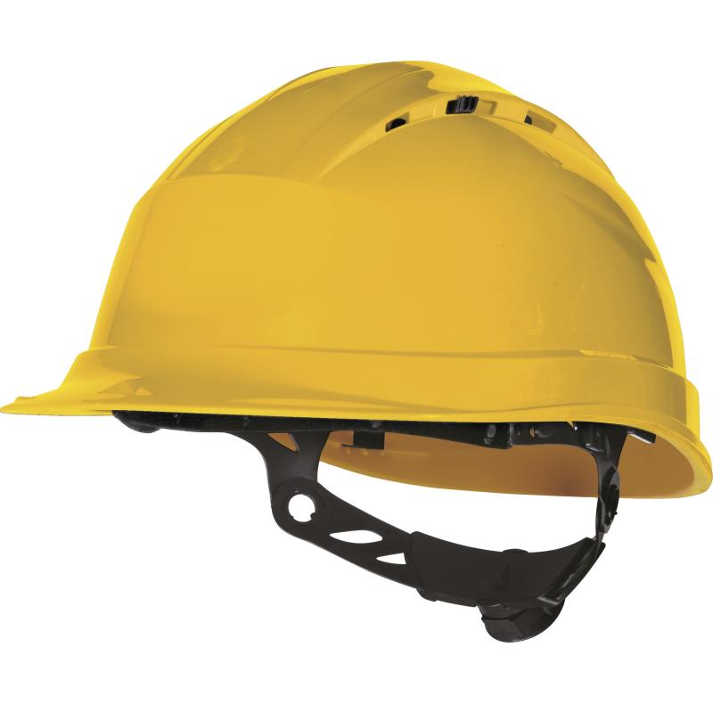 Delta Plus Quartz UP IV Safety Helmet Yellow