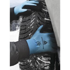 Delta Plus THRYM VV736 Safety Gloves in Blue