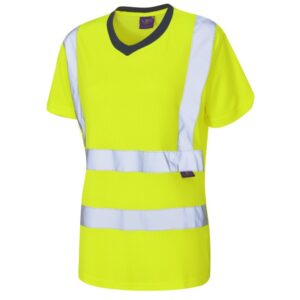 LEO Workwear Belstone Yellow Hi Vis T Shirt