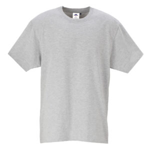 Portwest B195 Turin Premium T Shirt Grey Front