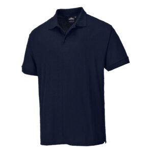 Portwest B210 Naples Polo shirt Navy Front