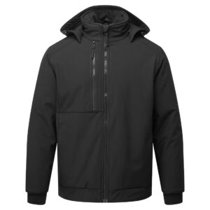 Portwest CD874 WX2 Eco Insulated Softshell Black Front