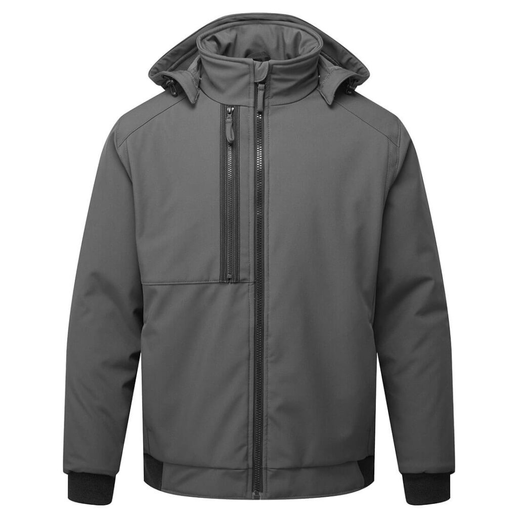 Portwest CD874 WX2 Eco Insulated Softshell Grey Front