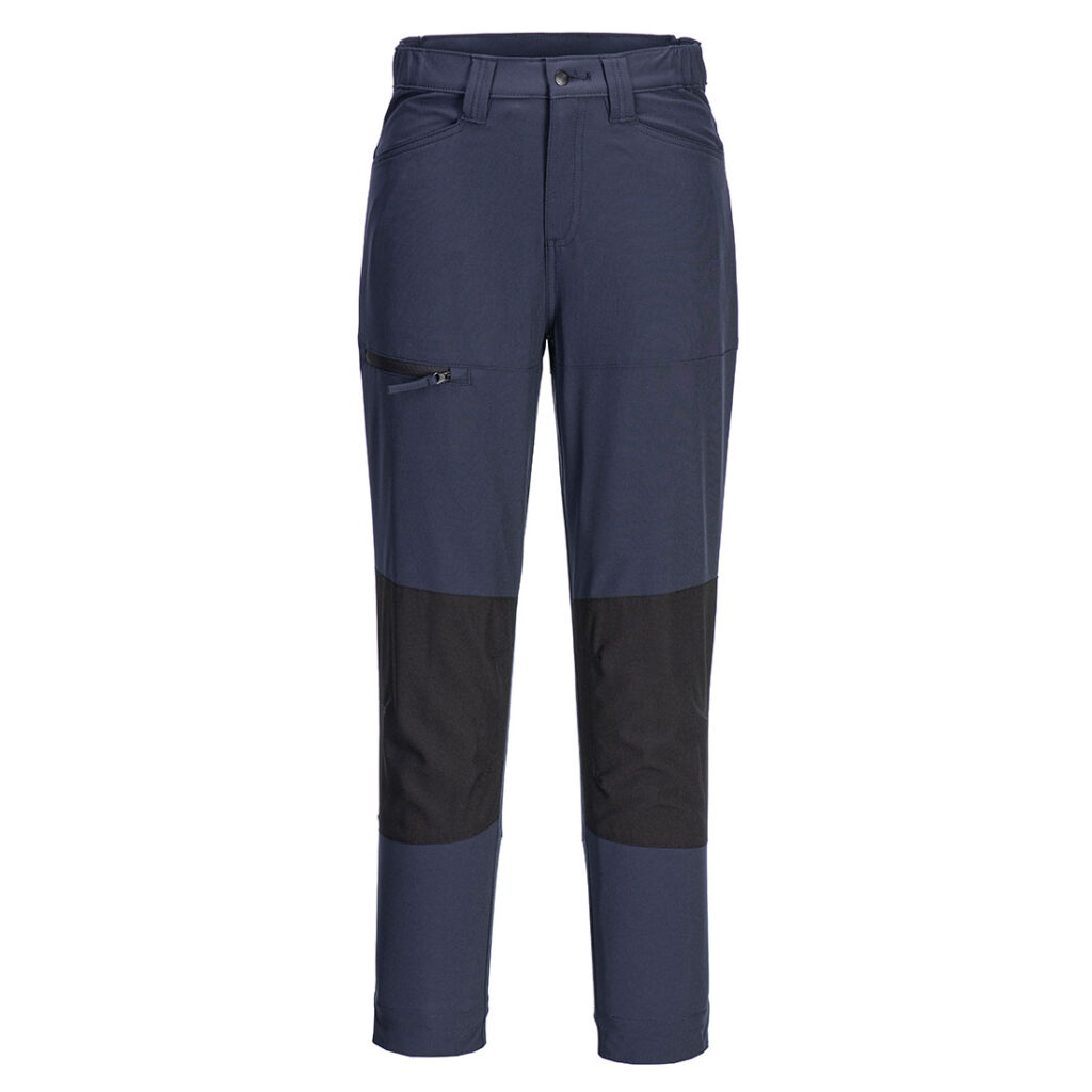 Portwest CD887 WX2 Eco Women's Stretch Work Trousers Navy Front