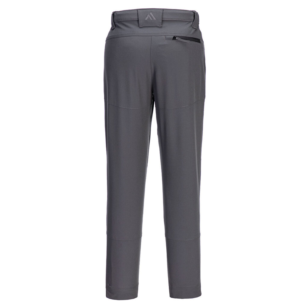 Portwest CD887 WX2 Eco Women's Stretch Work Trousers Grey Rear