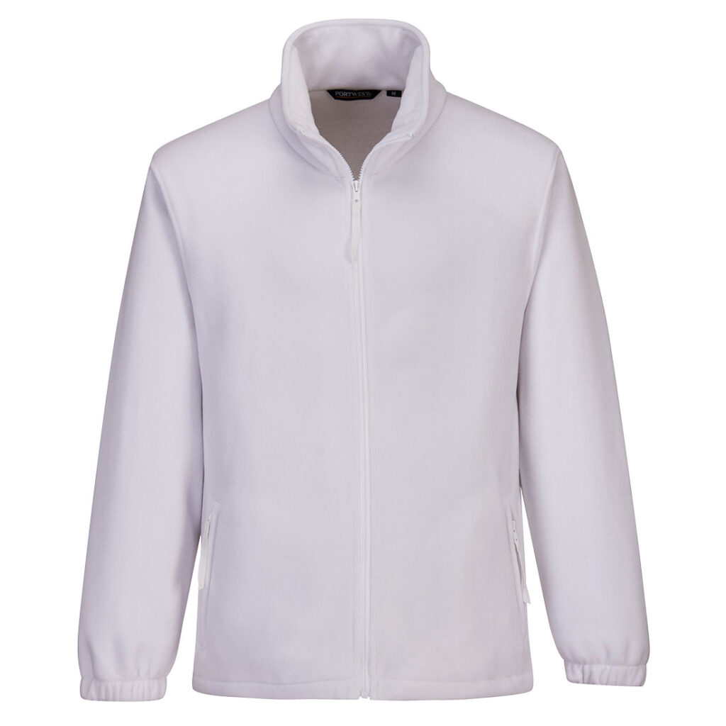 Portwest F205 Men's Aran Fleece White Front