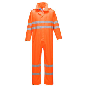 Portwest S495 Sealtex Ultra Hi-Vis Rain Coverall Front