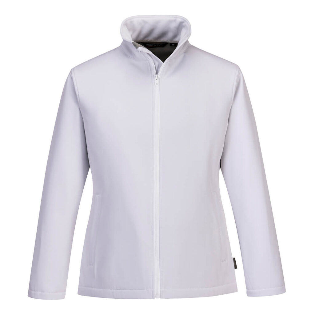 Portwest F205 Men's Aran Fleece White Front