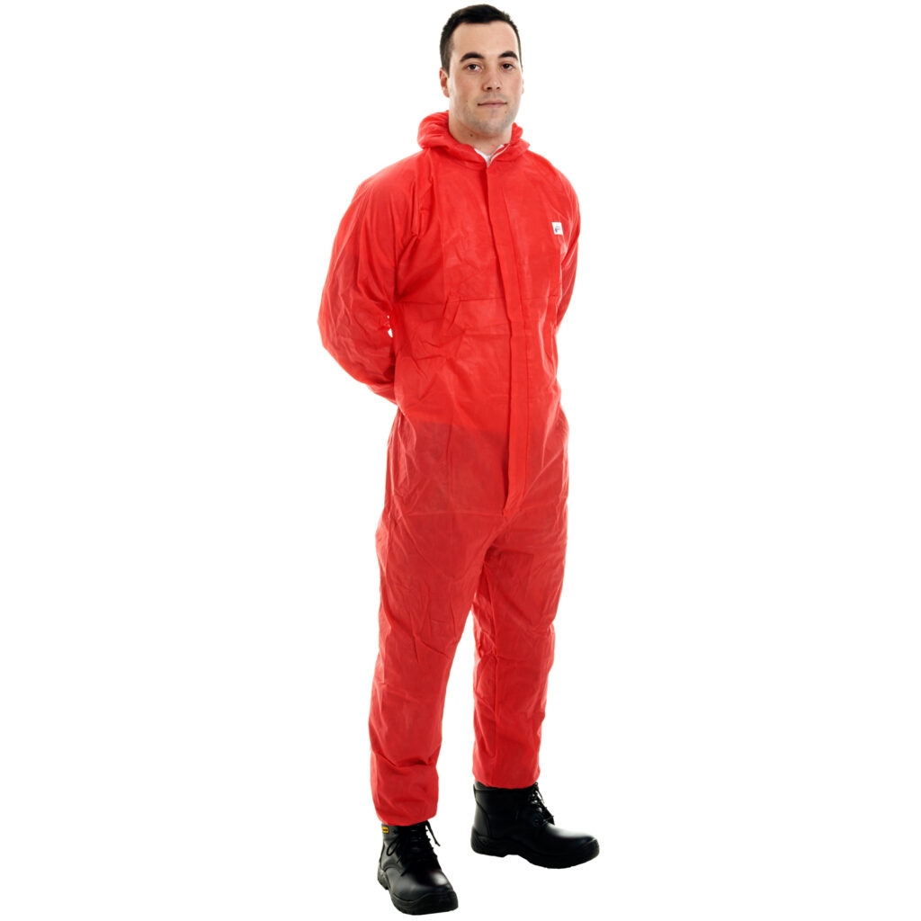 Supertex SMS Type 5/6 Coverall Red