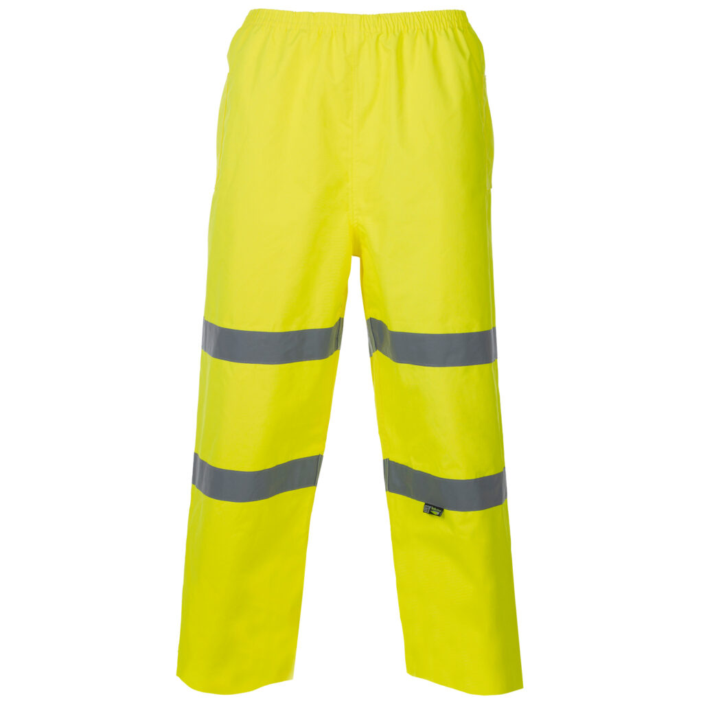 Supertouch Hi Vis Breathable Trousers Yellow