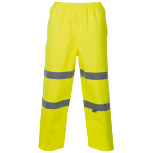 Supertouch Hi Vis Breathable Trousers Yellow