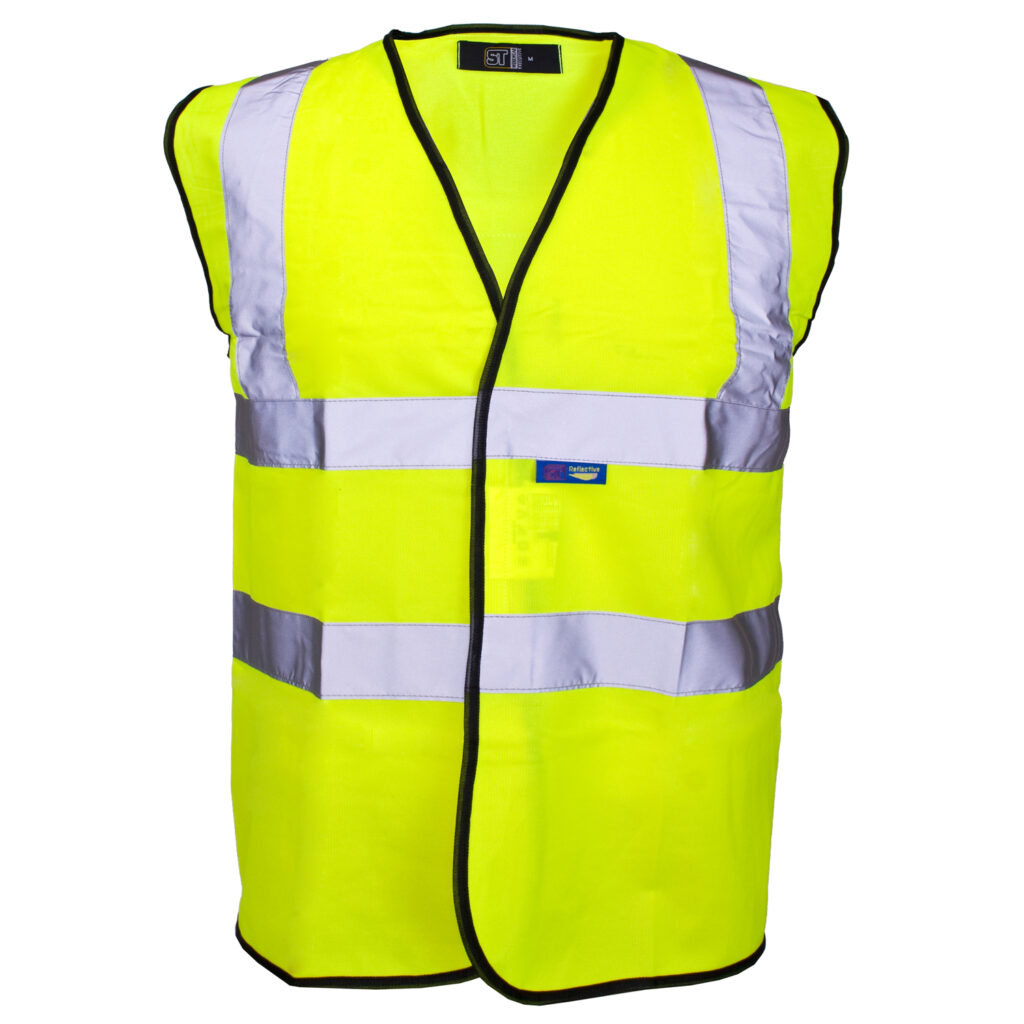 Supertouch Hi Vis Vest Yellow