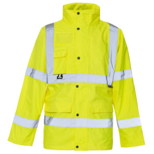 Supertouch Hi Vis Breathable Jacket Yellow