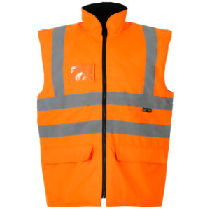 Supertouch Hi Vis Interactive Bodywarmer Orange