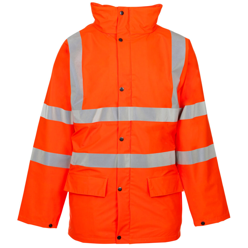 Supertouch Storm-Flex Hi Vis PU Parka Orange