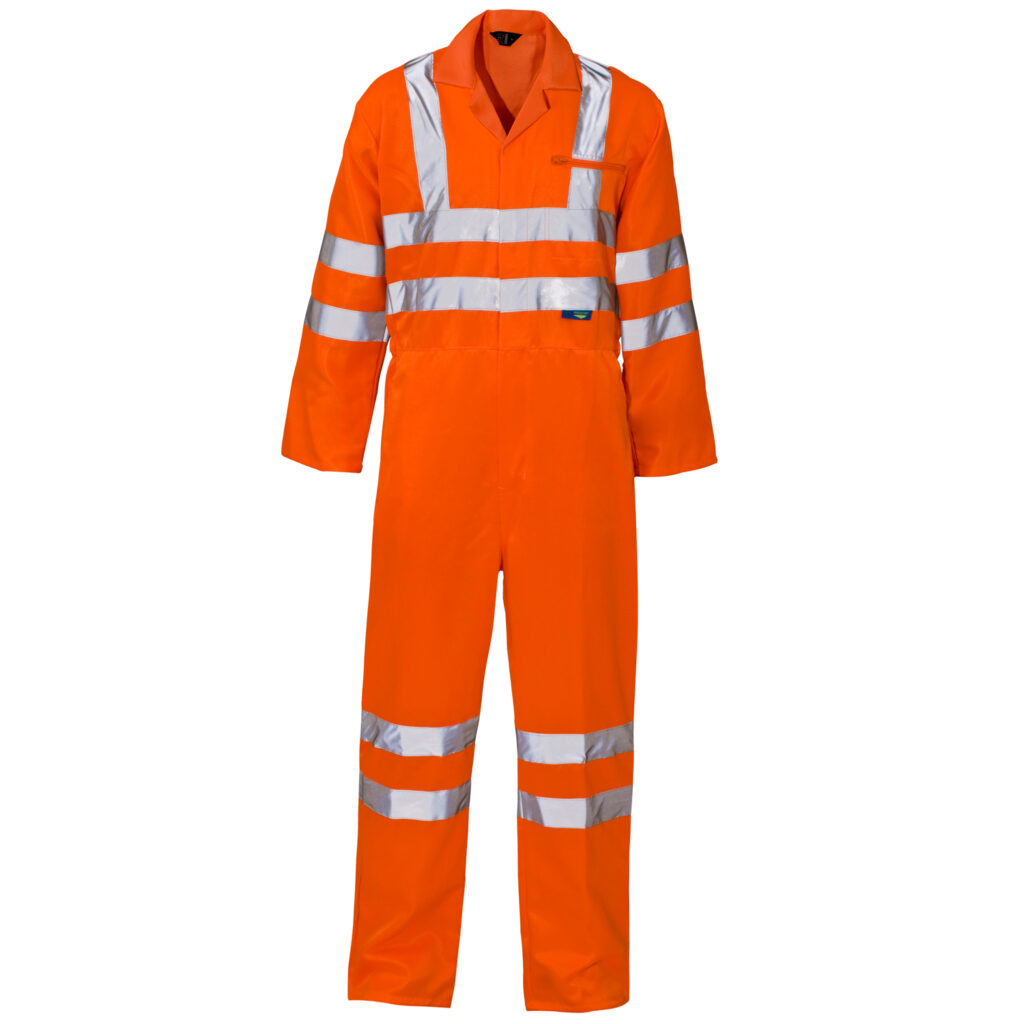 Supertouch Hi Vis Coverall Orange