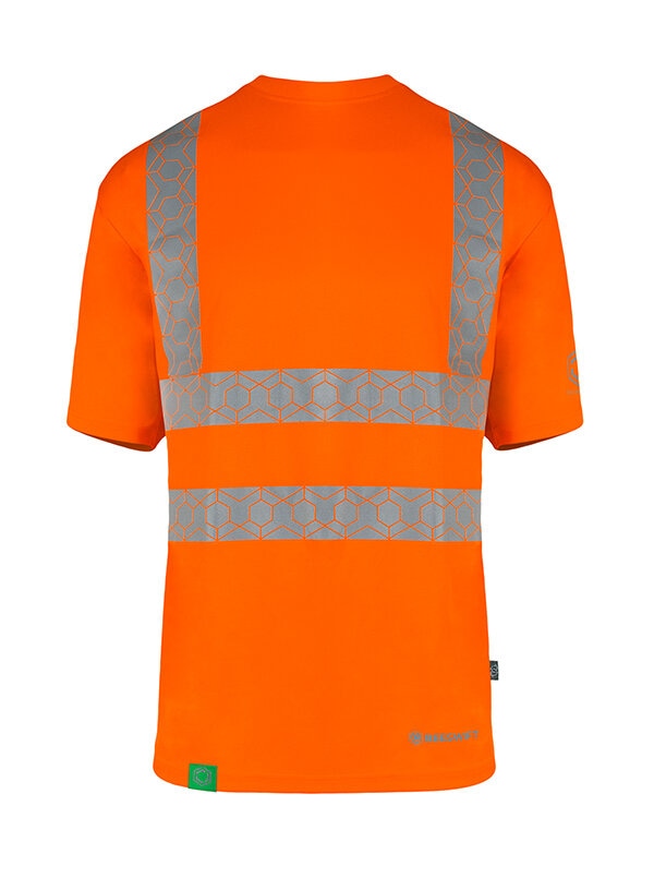 Beeswift ENVIROWEAR Recyclable Hi Vis T Shirt Orange