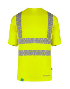 Beeswift ENVIROWEAR Recyclable Hi Vis T Shirt Yellow