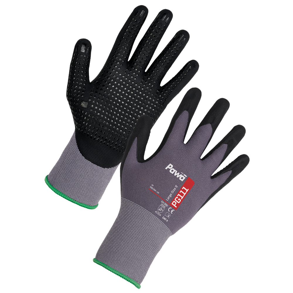 Pawa PG111 Breathable Glove Grey