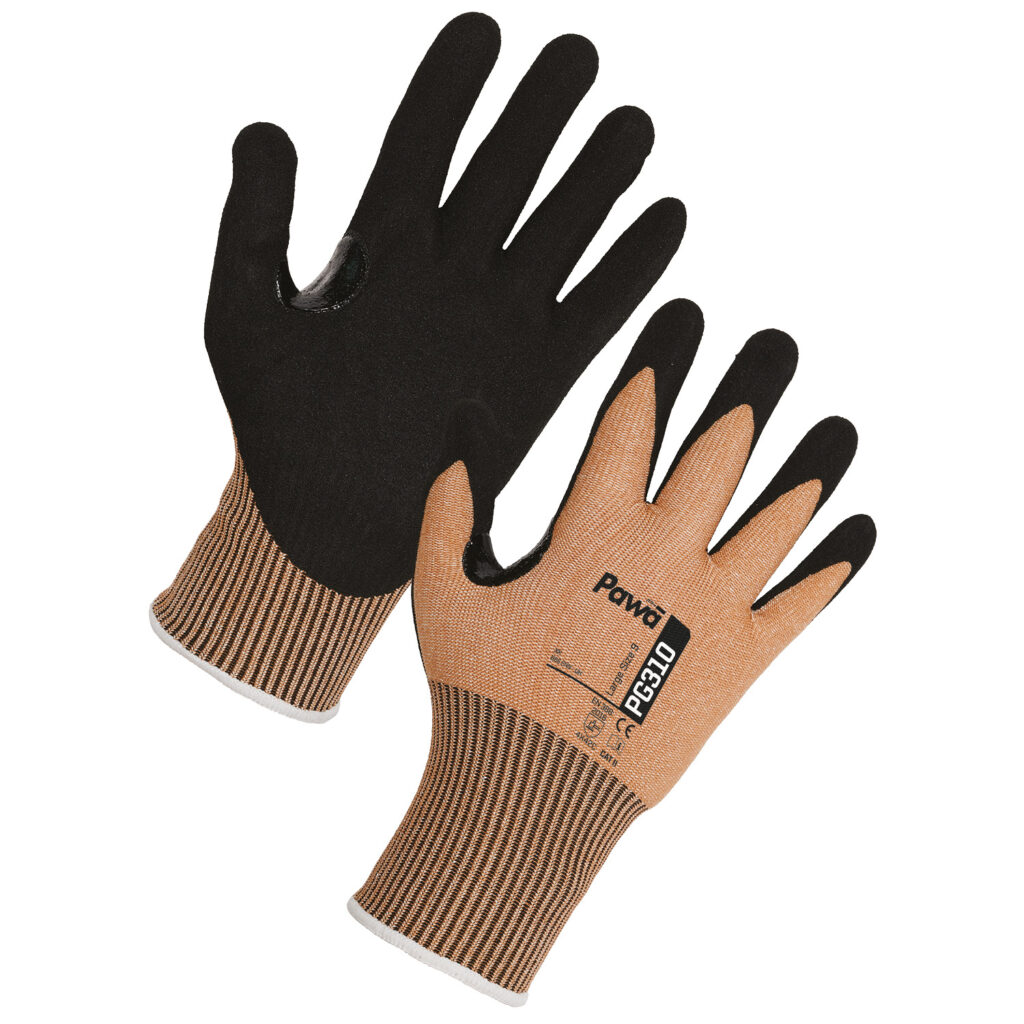 Pawa PG310 Cut Resistant Gloves Orange